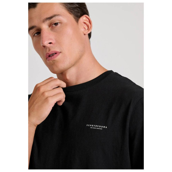 Funky Buddha Ανδρική κοντομάνικη μπλούζα